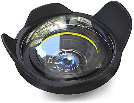Camera Lens Wide Angle 67mm Interface for Sony Canon Nikon Fujifilm Camera Seafrogs Meikon Housing Underwater Diving Fisheye