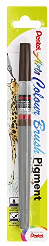 Pentel Colour Brush, pigmenterat bläck