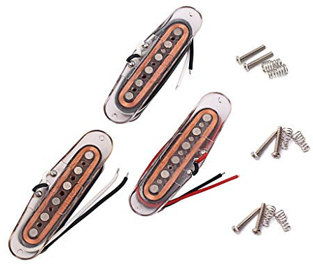 Alnicov Juego de pastillas de guitarra de 6 cuerdas para Fd Stratocaster Strat o Squier
