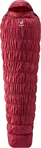 deuter Exosphere -6° L - Large Kunstfaser Schlafsack, cranberry-fire