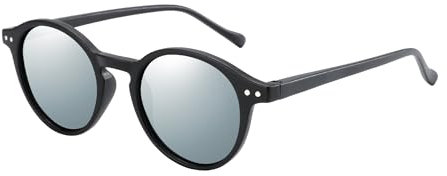 ZENOTTIC Occhiali da Sole Polarizzati Retrò Classici Rotondi Vintage Occhiali da Sole UV400 Montatura da Uomo e Donna