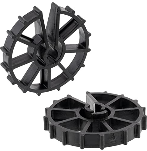 AERZETIX - C65226 - Satz von 100 Bewehrung Keilen für betonstahl von Ø8 bis Ø12-20 mm überdeckung - für vertikale befestigung - schalungszubehör zum einclipsen - aus kunststoff - ankerhalter