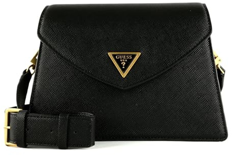 GUESS Lossie Crossbody Flap Black