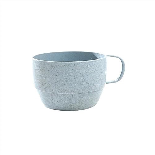 HARAY Tazze per Tazze Tazza da Latte Tazza da tè in Stile Europeo for caffè Tazza da Colazione Semplice Bicchieri amichevoli Tazza di caffè (Color : Blauw)