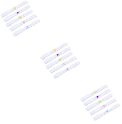 BESTonZON 60 Stk Windelstreifen Gürtel Windelband Für Kleinkinder Elastische Windelstreifen Befestigungsgurt Für Sicherheitswindeln Elastizität Verschluss Weiß