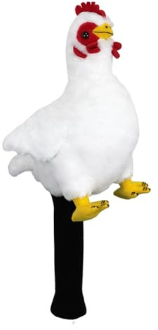 Scott Edward Lustige Golf Club Abdeckung Fit Gut für Fahrer Golf Club Nette Tier Zoo Design Weiche Funktionelle Golf Headcover Stilvoller Schutz für Männer und Frauen