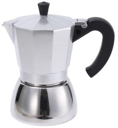 Percolatore per caffè – Macchina da caffè a goccia in metallo | Piccolo dispositivo classico per caffè fresco | Macchina da caffè portatile ideale per casa e viaggi