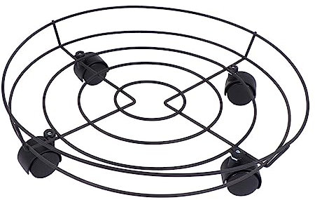 POPETPOP Blumentopfständer Topfpflanzenständer Mit Flaschenzug Pflanzenhalter Für Große Schwere Blumentöpfe Indoor Outdoor