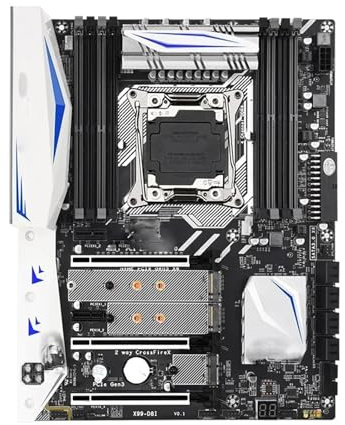 Placa Madre Placa Base Fit For LGA 2011-3 con Kit Xeon X99, CPU E5 2680 V4 Y 64 GB De Memoria DDR4 2400 MHz REG ECC, F8 ATX