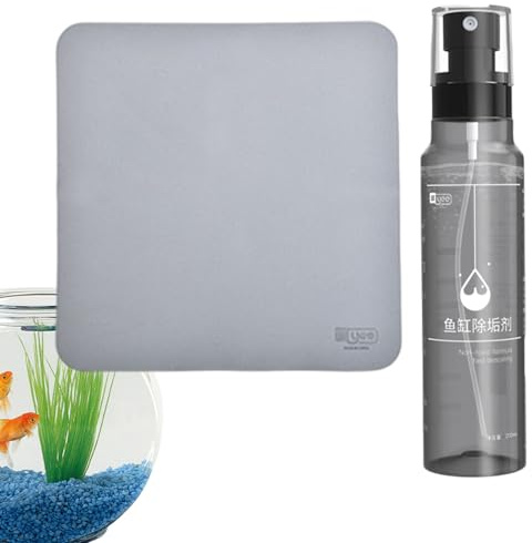 Attrezzo Per La Manutenzione 'Acquario | Set di Manutenzione Multifunzionale e Riutilizzabile - Il Kit Per La Pulizia a Vasca Per Pesci,Per Vetro Finestra Interno Esterno Casa Amanti 'Acquariofilia