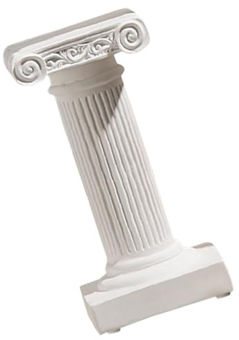 COLLBATH Römische Säule aus Kunstharz Kleine Säulendekoration für Hochzeit und Garten Rutschfester Blumenständer Im Vintage Stil