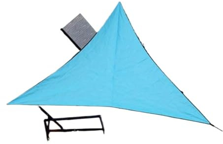 Tende parasole a vela triangolare pieghevole impermeabile 3x3x3,0 m for attività all'aperto, da campeggio, giardino, telo ombreggiante(C)