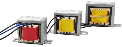 Trasformatore di potenza EI 1W 8X15 doppia uscita 3 fili AC6V 9V 12V-0-12V singola 15V 24V 36V 48V ingresso filo rame AC220V 110V 380V(220V Single Out,220V)