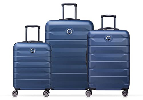DELSEY Paris Air Armour, Nattblå, SET, TROLLEY CASE/UPRIGHT