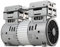 ECUTEE Compresor de aire de 750 W/1 HP, compresor de aire sin aceite, 8 bar, 145 l/min, 65 dB, compresor silencioso con almohadilla amortiguadora para los pies