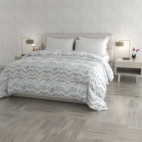 Italian Bed Linen Trapunta invernale FASHION stampata e imbottita, Jakarta, Matrimoniale 260x260cm