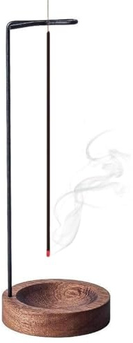 Wooden Incense Holders Upside Down Incense Holder for Sticks Ash Catcher Catching Room Censer Holder Tea Room Home Decoration for Yoga Meditation.incense holder for sticks