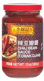 Lee Kum Kee Chili-Bohnen-Sauce Toban Djan – Würzsauce aus Ackerbohnen und Knoblauch – 1 x 368 g