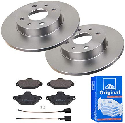 Bremsen Set Bremsscheiben Ø240.5 Voll + Bremsbeläge für Fiat 500 312x Ford Ka RU8