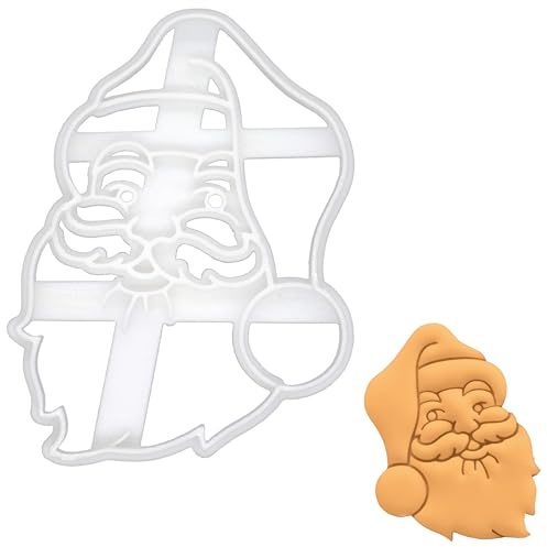 Weihnachtsmann Ausstechform, 1 Teil, Bakerlogy