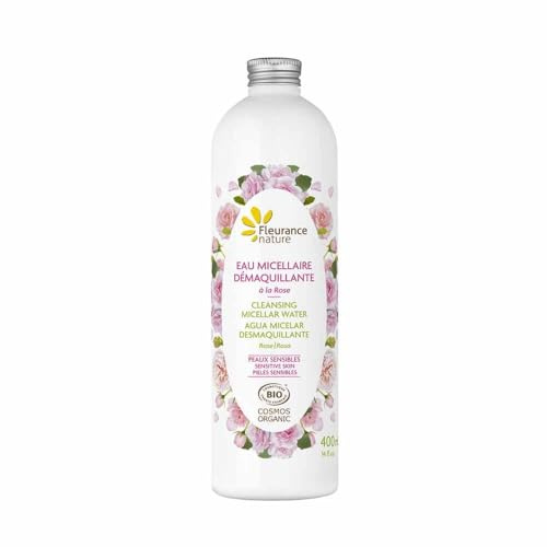Fleurance Nature Mizellenwasser mit Rose, 400 ml, Bio, 1er Pack (1 x 500 g)