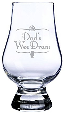 Glencairn Whisky Glass-Dad's Wee Dram Made In Scotland