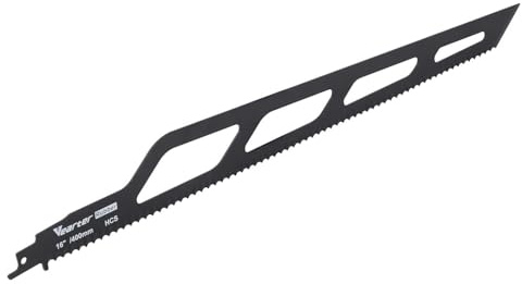 Vearter 400 mm Säbelsägeblätter, Kohlenstoffstahl Sägeblätter Säbelsäge zum Schneiden von Karton, Gummi, Teppich, Leder, Schaumstoff, Polystyrol