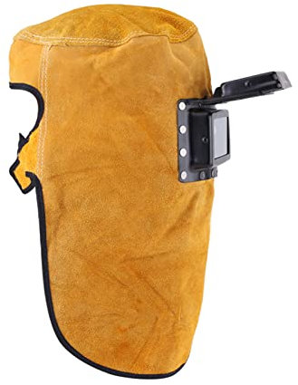 Máscara de Soldadura de Casco de Soldadura de Calor Máscara para Soldar de Piel Transpirable Resistente con Lente
