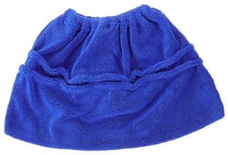 Besen Kehrtuch Blau aus Coral Fleece, Waschbar und Wiederverwendbar