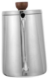 SHOWERORO Cafetera De Acero Inoxidable Para Hervir Café Cafetera Manual Para Cocina o Despacho Tono Plateado