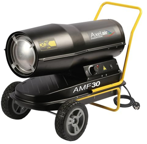 AXELAIR MOBILPRO - Chauffage de chantier mobile - Fuel 30 kW - Matériel et aménagement d'atelier