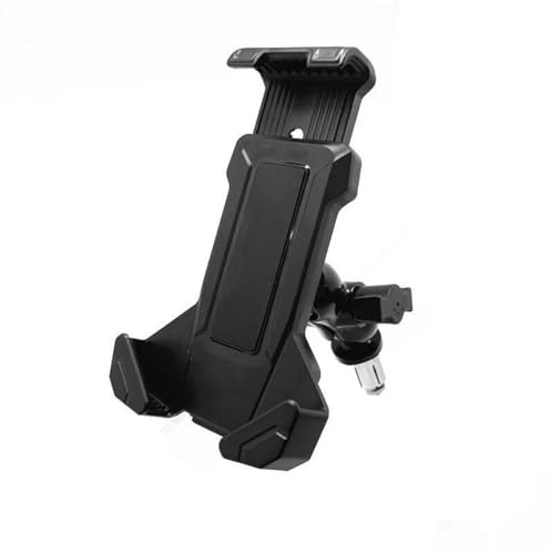 YEDWEW Handyhalter für Phone Motorrad Telefon Clip GPS/Handy Halter Halterung Gabelbrücke Stamm Joch Für Suzuki Für Hayabusa GSXR 600 750 1000 250 S1000RR