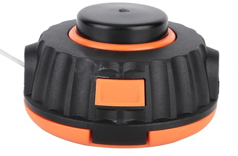 Tête de pour pièces de rechange McCulloch - tête de débroussailleuse universelle pour B26Ps T26Cs MT260CLS et Weedeater MX557 P4500 PP125, tête de de 10,5 cm de haute qualité (Noire)