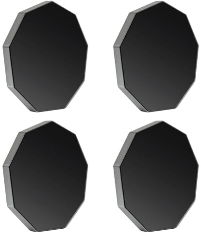 4 Pcs for Garmin Dash Cam Mount Adhesive Pads,Windshield Adhesive Metal Piece Replacement for Garmin Low-Profile Magnetic Mount for Dash Cam Mount 45/46/47/55/56/57/65W/66W/Tandem/Speak Plus Part