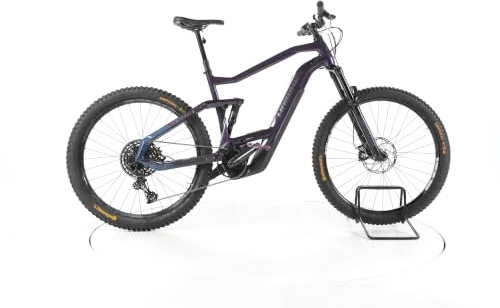 HAIBIKE E Bike ALLTRAIL 8 29 E-Bike Fully Damen Herren 29 Zoll Elektrofahrrad, Bosch 85 Nm 625 Wh, 12 Gänge, RockShox Federgabel Hydraulische Scheibenbremse 186-196 cm lila (Generalüberholt)