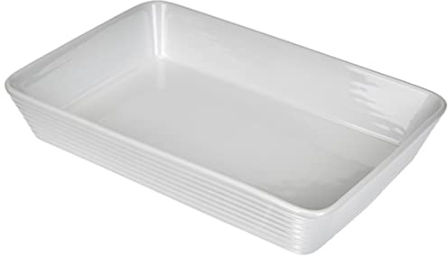 Küchenprofi 750118235 - Fuente de porcelana para el horno rectangular, 35 centímetros