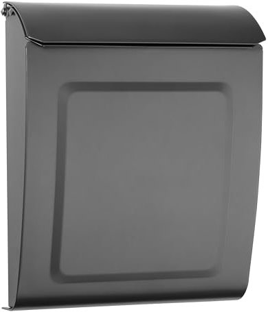 Aspen buzón para montaje en pared, color grafito