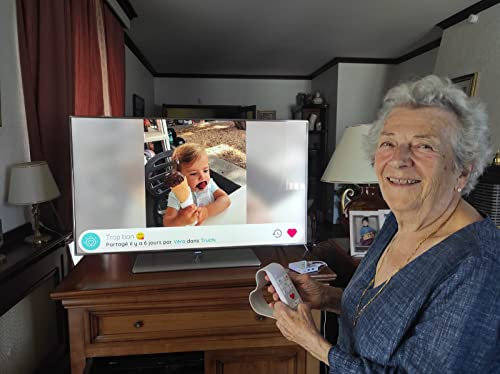 Sunday Box: Box TV di Condivisione Foto e video - Condividi le tue foto e video in tempo reale sulla TV dei tuoi (GRANDI) genitori. Emozioni forti garantite su grande schermo!