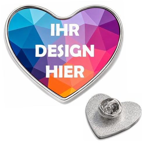 Personalisierte Foto Anstecknadel Brosche Knöpfen Gedenknadel Maßgeschneidertes Bild Text Hochzeit Beerdigung Geburtstagsfeier