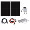 Haier 600 W / 800 W Stecker-Solaranlage, Balkonkraftwerk Komplettset, mit 2x 410 W Modulen, Halterung, Wechselrichter, 5 m Kabel, WiFi
