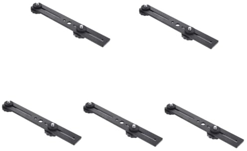 MAGICLULU 5pcs Microphone Bar for Fill Light Holder Mic Mount Bar Spacing Microphone Stand for Interview Mic Holder
