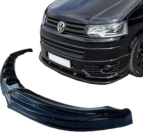 DKLIMA Frontstoßstange Lippe für VW Transporter T5.1 Facelift 2010 2015, Schutz Splitter Body Kit Auto Frontstoßstange Lippe Spoiler
