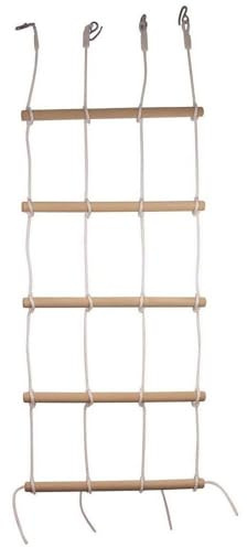 Mur d’Escalade et Échelle à Corde pour Enfants, Jeu d’Extérieur pour Développer l’Équilibre, la Coordination et la Force, Âge 3+