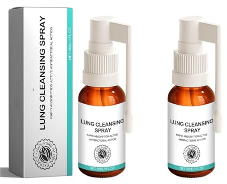 Spray per l'alito fresco alle erbe, contiene estratti naturali, 30 ml - Lenisce i disturbi respiratori, si assorbe rapidamente, formula senza sostanze chimiche, spray adatto ai viaggi
