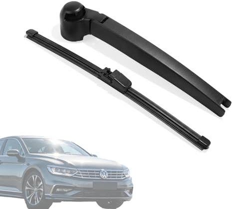 Zyrtkeriom Heckscheibenwischer & Wischerarm Ersatz Set Kompatibel Mit VW Polo 9n 2002-2009, VW Golf 5 2004-2009, Scheibenwischer Hinten Für Golf MK4 MK5