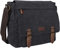 S-ZONE Men's Messenger Bag Crossbody Shoulder 15.6 Inch Laptop Vintage Canvas Briefcase Satchel for Work School Traveling Daily Use Multiple Pocket