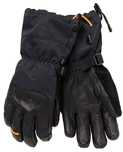 Helly-Hansen Men's Ullr Sogn HT Waterproof Ski Glove, Black, Medium