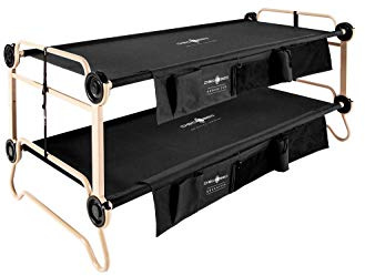 Disc-O-Bed XL con tasche laterali nere