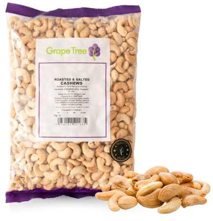 Grape Tree Roasted Salted Cashews 1kg