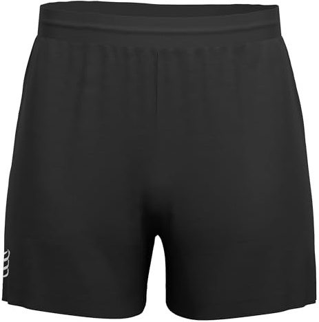 COMPRESSPORT Short Course à Pied Homme | Tissu Ultra-léger, Respirant et ajusté - | avec Slip intégré & Poche à clé - Parfait pour l’entraînement et la Course